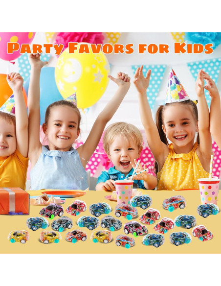 50 Mini Coches de Retroceso QSONSELL para Niños - Juguetes