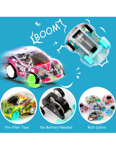 50 Mini Coches de Retroceso QSONSELL para Niños - Juguetes