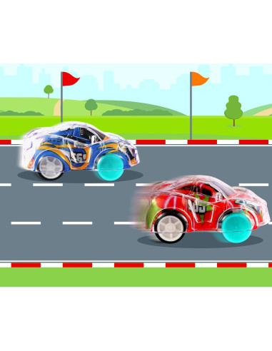 50 Mini Coches de Retroceso QSONSELL para Niños - Juguetes