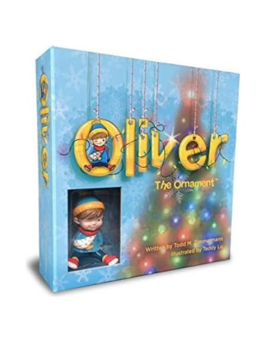 Conjunto de Regalo Oliver - Libro de Navidad y Adorno - 1.02 kg