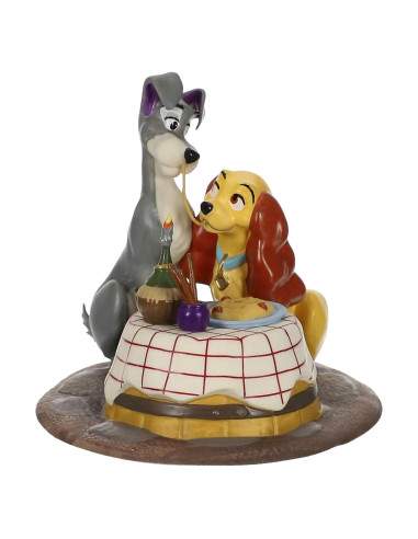 Adorno Navideño Hallmark 2019 La Dama y El Vagabundo Porcelana