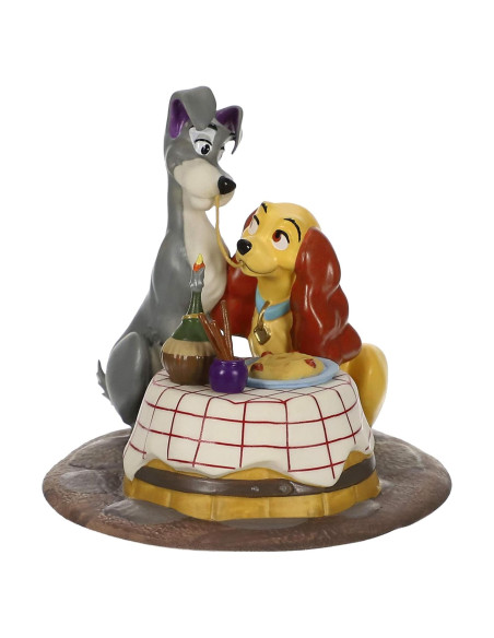 Adorno Navideño Hallmark 2019 La Dama y El Vagabundo Porcelana