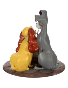 Adorno Navideño Hallmark 2019 La Dama y El Vagabundo Porcelana 2