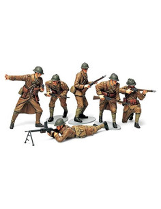 Conjunto de Infantería Francesa Tamiya 1/35 - 6 Figuras y Accesorios