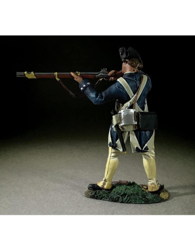 Figura Pewter W. Britains George Rogers Clark 1:30 Revolución Americana