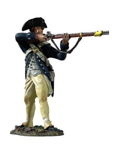 Figura Pewter W. Britains George Rogers Clark 1:30 Revolución Americana