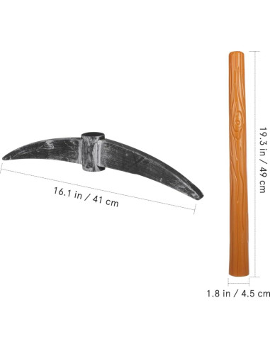 Pico de Disfraz iPlusmile - Prop de Simulación para Cosplay 49x41cm