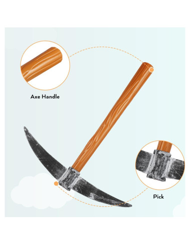 Pico de Disfraz iPlusmile - Prop de Simulación para Cosplay 49x41cm