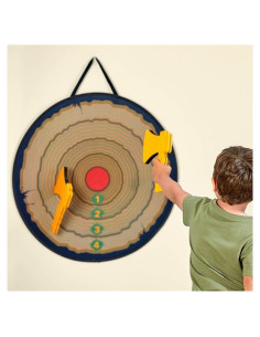 Juego de Lanzamiento de Hachas de Espuma The Lakeside 2 Piezas