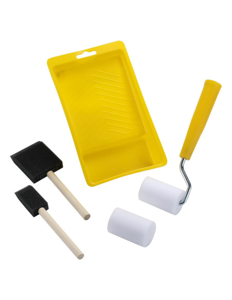 Kit de Rodillos de Pintura NJ 2" Espuma Alta Densidad