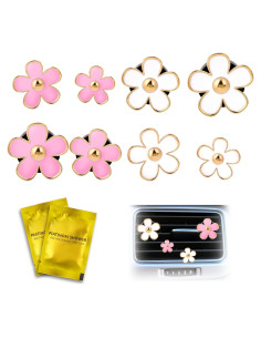 8 Clips de Ventilación de Aire Ambientador Salbsever - Flor