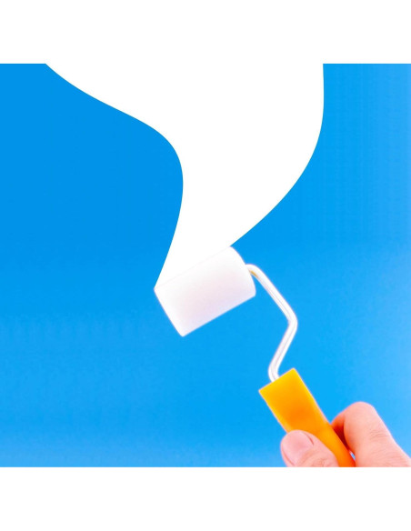 Kit de Rodillos de Pintura NJ 2" Espuma Alta Densidad