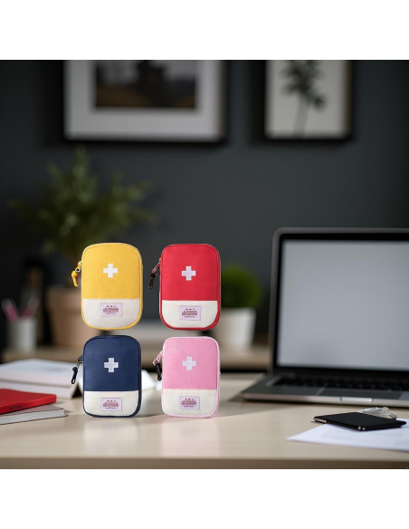 4 Bolsas de Primeros Auxilios Portátiles WaigN - Viaje y Outdoor