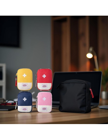 4 Bolsas de Primeros Auxilios Portátiles WaigN - Viaje y Outdoor