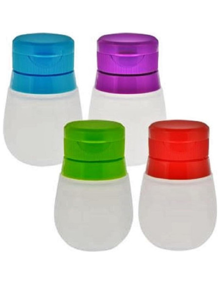 Contenedores de Silicona para Aderezos de Viaje Guffman - 3 Piezas