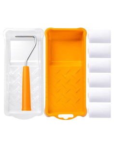 Kit de Rodillos de Pintura Mister Rui 2 Pulgadas 9 Piezas