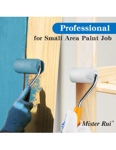 Kit de Rodillos de Pintura Mister Rui 2 Pulgadas 9 Piezas 2
