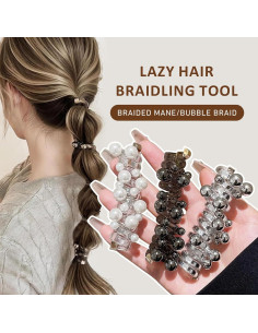 3 Piezas Cintas para Cabello Espiral DNZPFU, Suaves y Resistentes 2