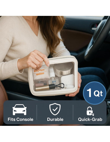 Bolsa de Aseo Packism Aprobada por TSA Mediana 20.5x6x15cm