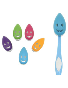 5 Fundas de Soporte para Cepillo de Dientes QICAITU con Ventosa