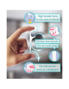 Palillos de Hilo Dental Holy Rose - 300 Unidades, Viaje y Hogar 2