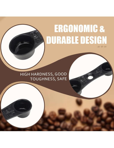 Cuchara Medidora de Café Ninja 2 Cucharadas ABS Sin Derrames