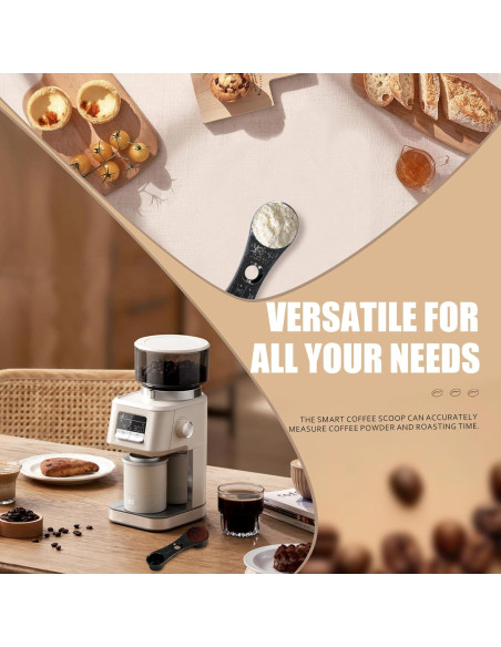 Cuchara Medidora de Café Ninja 2 Cucharadas ABS Sin Derrames