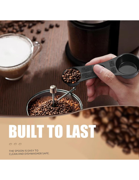 Cuchara Medidora de Café Ninja 2 Cucharadas ABS Sin Derrames