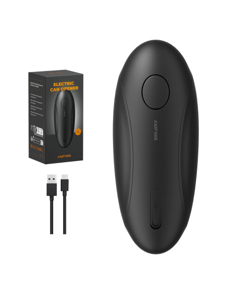 Abrelatas Eléctrico AidFree Automático 272g Recargable Negro