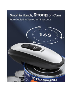 Cortador de Latas Eléctrico Canslab IRON Acero Inoxidable 2