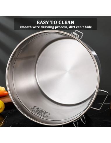 Contenedor Hermético de Acero Inoxidable 6L LOYALHEARTDY