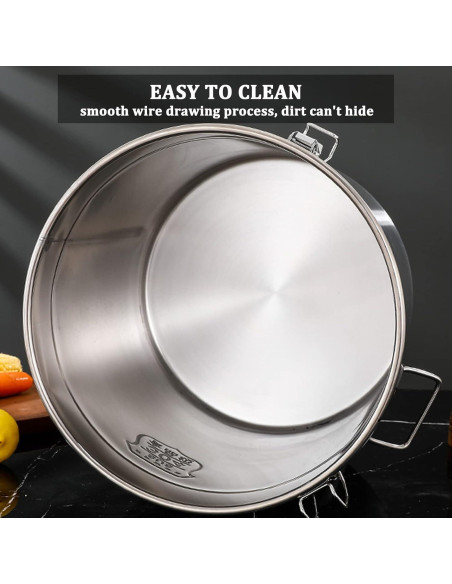 Contenedor Hermético de Acero Inoxidable 6L LOYALHEARTDY