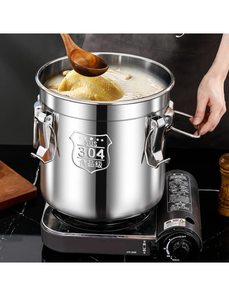 Contenedor Hermético de Acero Inoxidable 6L LOYALHEARTDY