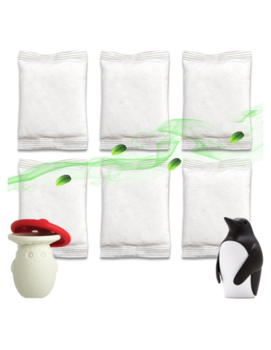 Desodorante de Refrigerador Bicarbonato de Sodio LeoTube 6 Paquetes