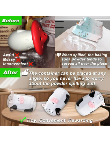 Desodorante de Refrigerador Bicarbonato de Sodio LeoTube 6 Paquetes