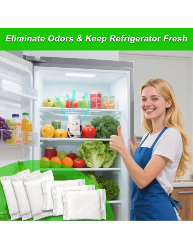 Desodorante de Refrigerador Bicarbonato de Sodio LeoTube 6 Paquetes