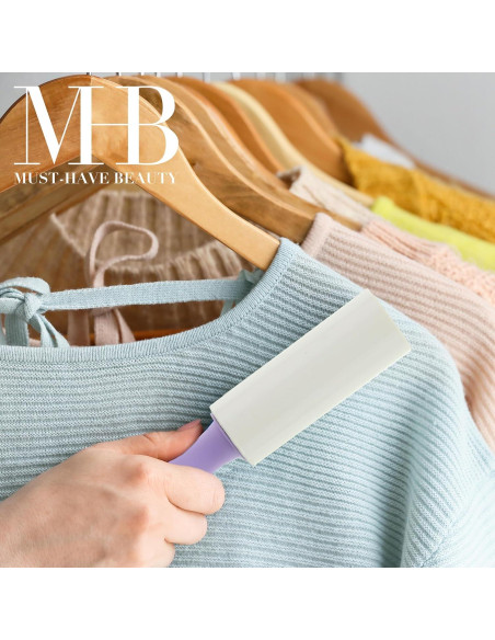 Paquete de 5 Rollos de Rodillos Lint Mini Expressions - Compactos