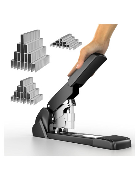 Grapador Ergonómico LHOCEAN Alta Capacidad 240 Hojas Metal