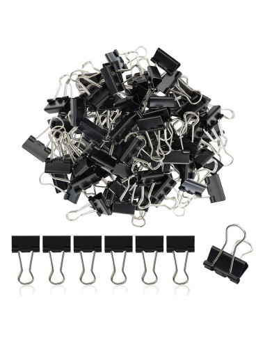 Clips de metal pequeños DUIJINYU, paquete de 50, 19mm