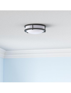 Luz de Techo LED Hykolity 25.4 cm 17W Regulable Bronce 2