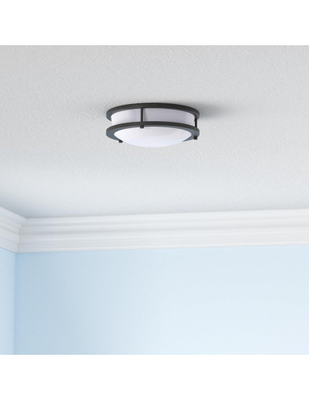 Luz de Techo LED Hykolity 25.4 cm 17W Regulable Bronce