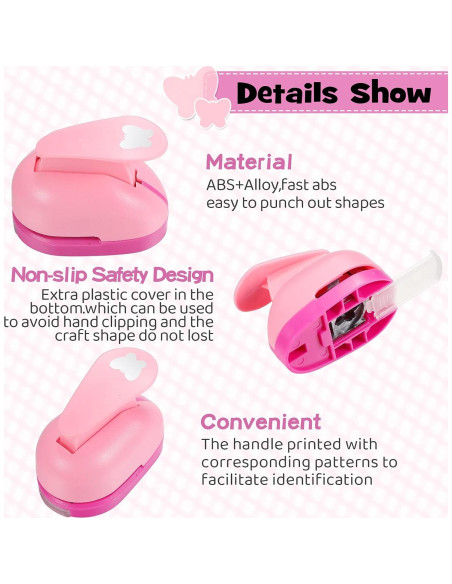 Troqueladoras de Papel Mini Outus - 10 Piezas para Manualidades