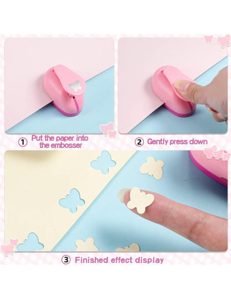 Troqueladoras de Papel Mini Outus - 10 Piezas para Manualidades