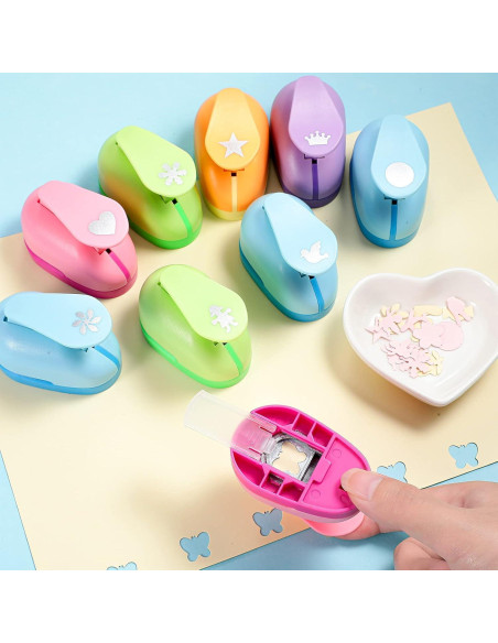 Troqueladoras de Papel Mini Outus - 10 Piezas para Manualidades