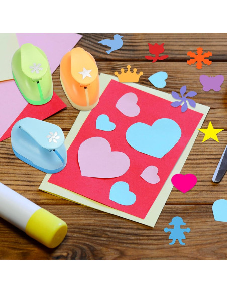 Troqueladoras de Papel Mini Outus - 10 Piezas para Manualidades