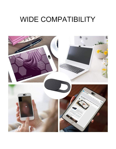 Cubierta de Webcam KAILIMENG Ultra-Fina 2 Piezas Imán