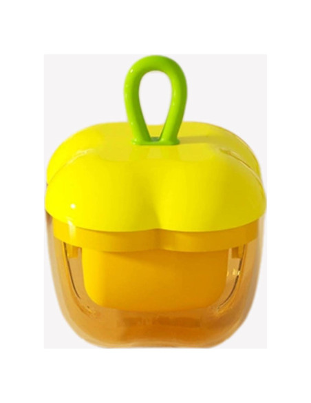 Rodillo de Pelusa Reutilizable JSRATVC Amarillo 2 - Ecológico y Portátil