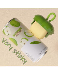 Rodillo de Pelusa Reutilizable JSRATVC Amarillo 2 - Ecológico y Portátil 2