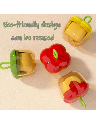 Rodillo de Pelusa Reutilizable JSRATVC Amarillo 2 - Ecológico y Portátil