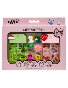 Desinfectante de Manos Wish 2-Pack Viaje 45ML Hidratante